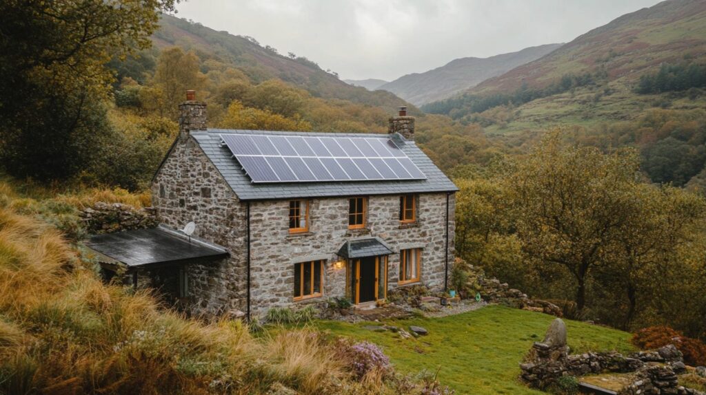 solar panel wales